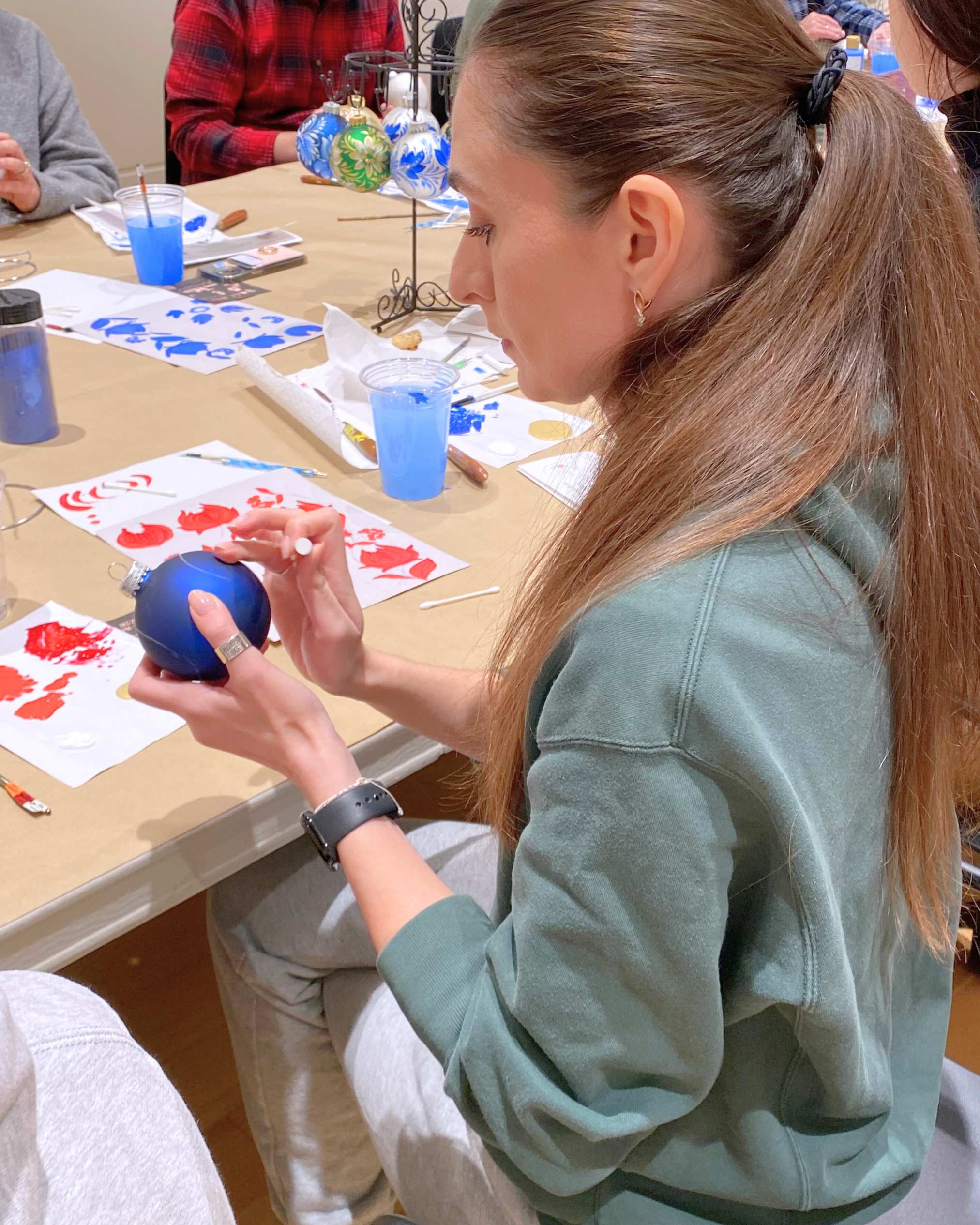 Petrykivka Christmas Ornament Workshop, Thursday, December 11, 2025